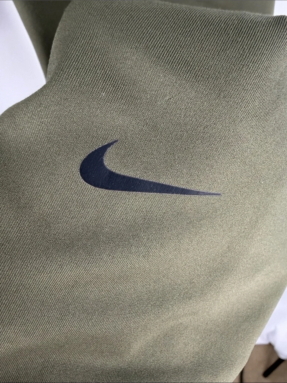 Nike Dri-FIT Olive Green High Rise Athletic Leggings Women’s Size Large